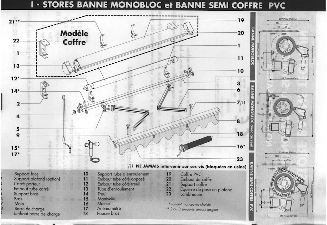 Enrouleur de sangle volet roulant Castorama